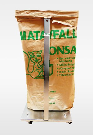 Hållare för matavfallspåse, 45 liter.
