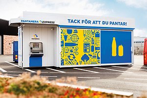 Storpantarautomaten Pantamera Express.